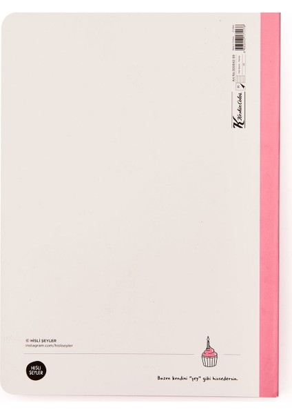 Şeyler 80 Yaprak Sayfalı Defter - Pembe - 28 cm fiyatları