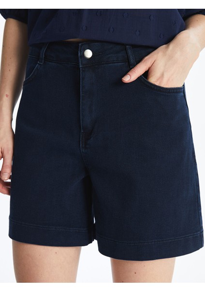 Yeni Sezon Standart Fit Kadin Jean Sort - S5M740Z8