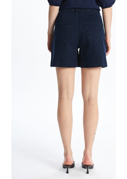 Yeni Sezon Standart Fit Kadin Jean Sort - S5M740Z8