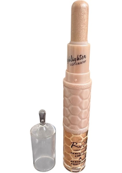 Rose Çift Taraflı Sıvı ve Stick Parlatıcı
