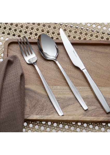 Didim 24 Parça Çatal Kaşık Bıçak Seti - Inox