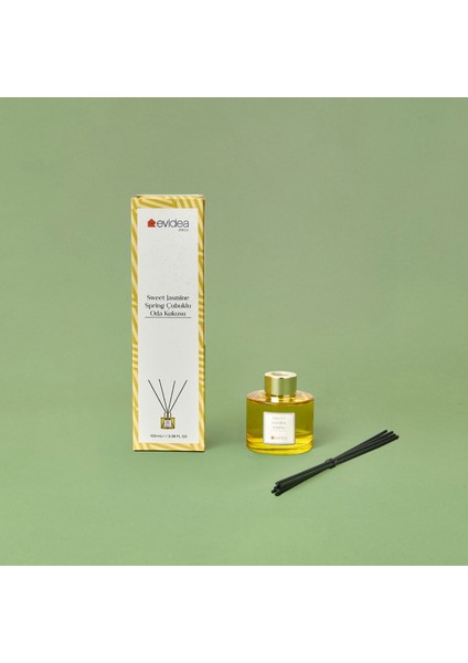 Sweet Jasmine Spring Çubuklu Oda Kokusu - Sarı - 100 ml