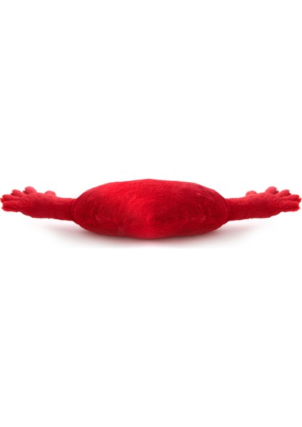 Toys Kalp Figürlü Yastık - Kırmızı - 100X40 cm
