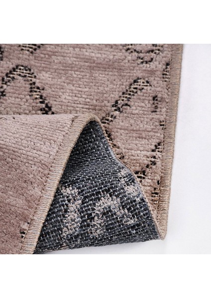8311 Asil Kahve Modern Kilim - Kahverengi - 120X180 cm