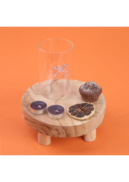 Kitchen Fiyonk Figürlü Borosilikat Cam Meşrubat Bardağı - Şeffaf - 510 ml