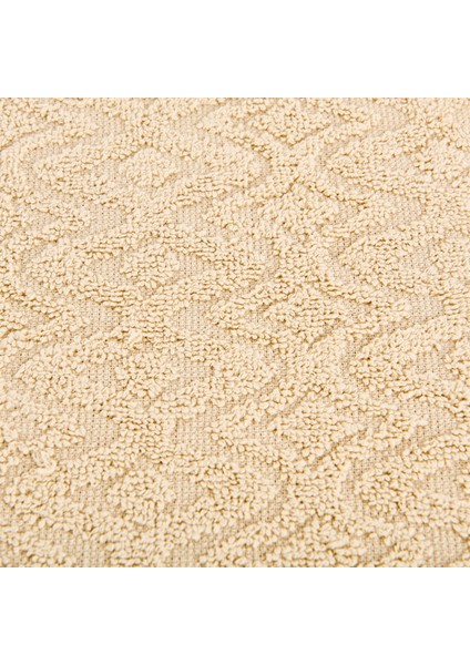 Charm 2'li Havlu Seti - Krem - 30X30 cm