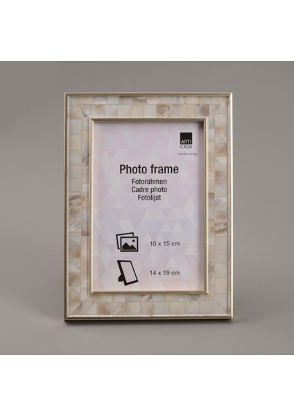 Casa Sedef Fotoğraf Çerçevesi - Renkli - 10X15 cm