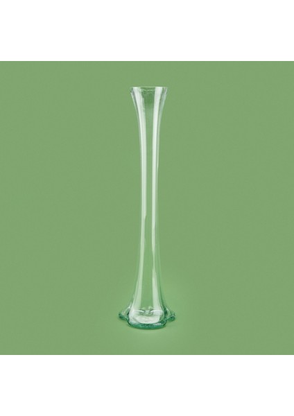 Fil Ayağı Vazo - Şeffaf - 60 cm