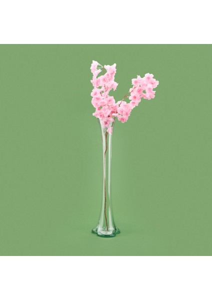Fil Ayağı Vazo - Şeffaf - 60 cm