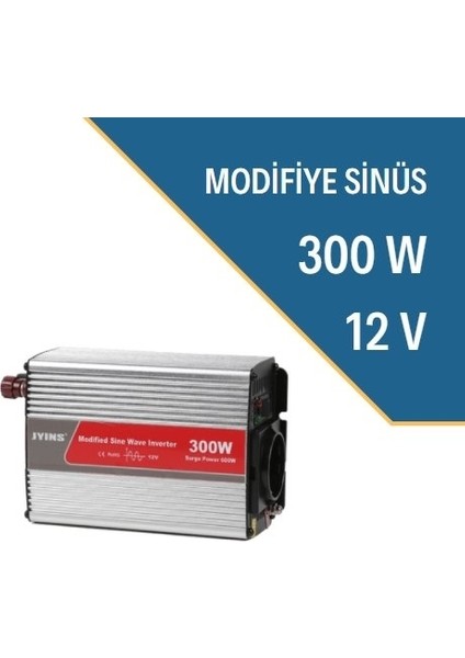 300W 12V Modifiye Inverter