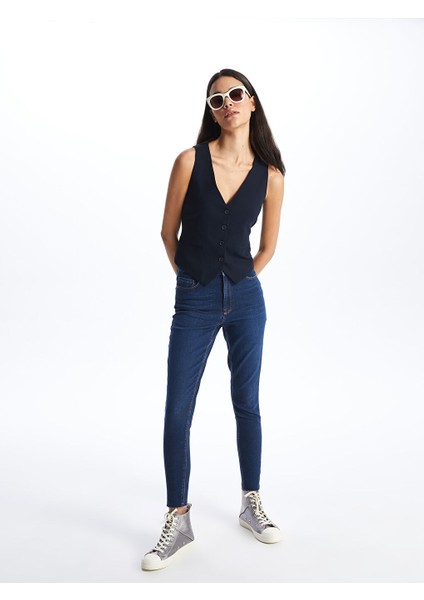 Yeni Sezon Jupiter Super Skinny Fit Kadin Jean Pantolon - S4BO88Z8