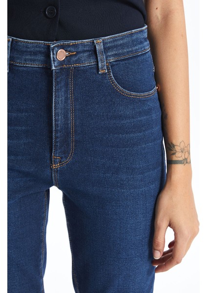 Yeni Sezon Jupiter Super Skinny Fit Kadin Jean Pantolon - S4BO88Z8 modelleri
