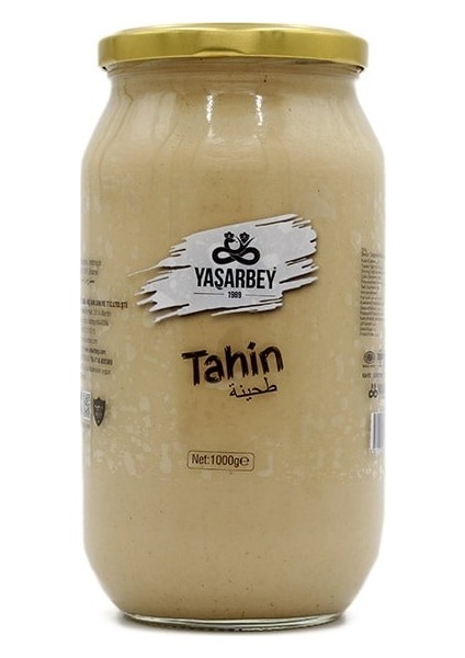 Mardin Yerli Susamlı Doğal Tahin 1000 gr [katkısız Günlük Çekilmiş- Taze Gönderim]- (Cam Şişe)