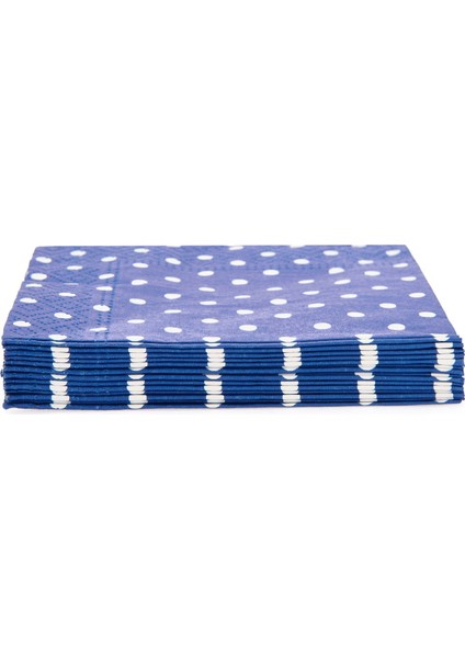 Houseware Puantiye Baskılı 16'lı Peçete - - 25X25 cm