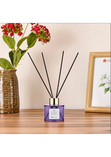 Mig Flower Harmony Çubuklu Oda Kokusu - Mor - 100 ml