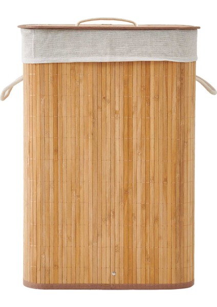 Bambu Çamaşır Sepeti - 60 Litre