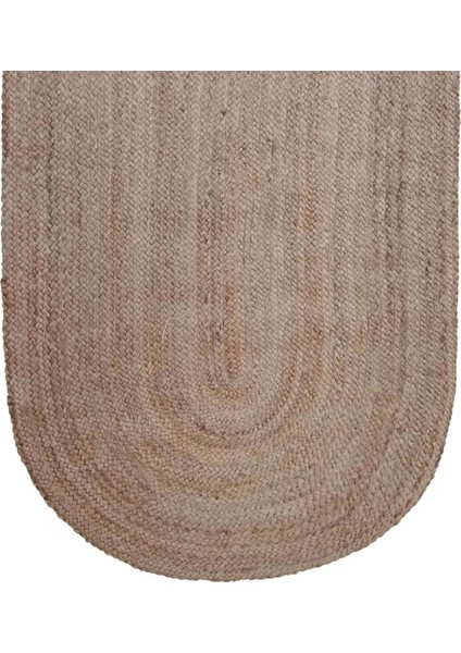 Home ET123 Bolero Jüt Örgü Halı - Natürel - 80X150 cm