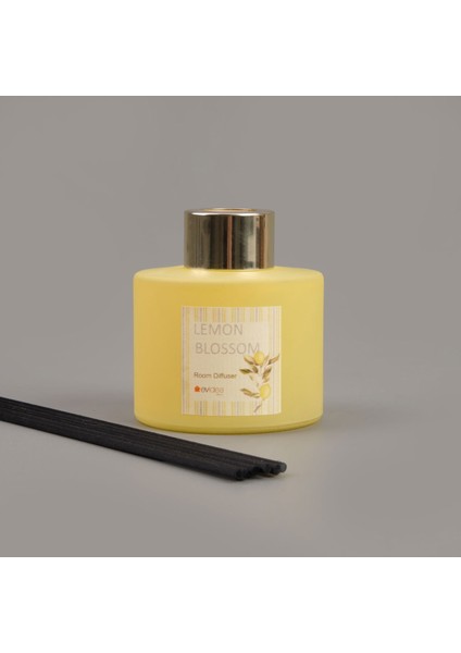 Deco Lime Cello Çubuklu Oda Kokusu - Sarı - 100 ml