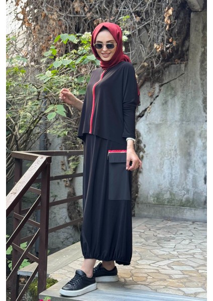 Nurcan Çetin Etekli Takım 25457 Siyah fiyatları