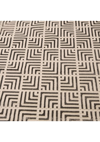 Silva Halı - Gri - 120X180 cm