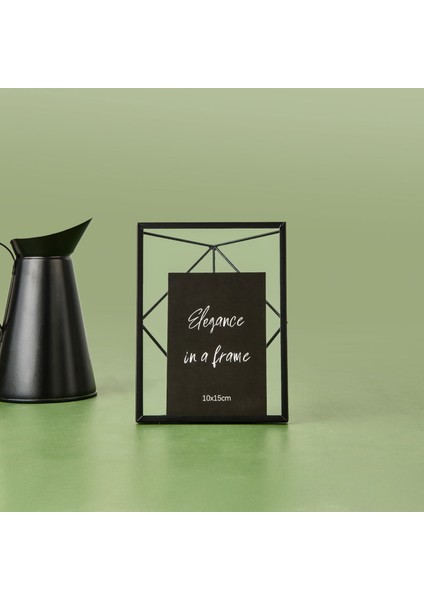 Elegance Çerçeve - Siyah - 10X15 cm