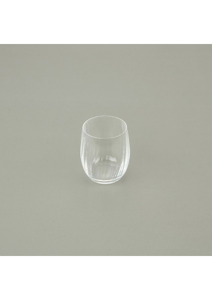 Sarah Kristal Optik Su Bardağı - Şeffaf - 300 ml