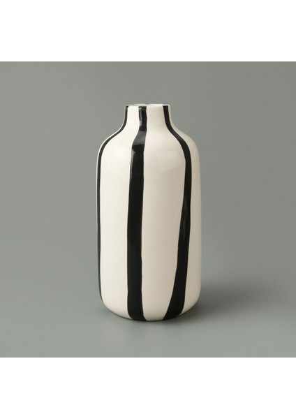 Line Vazo - Siyah - 17 cm