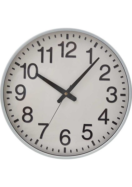 Simplex Duvar Saati - Beyaz - 38 cm modelleri