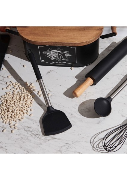Servis Spatulası - Siyah - 32 cm
