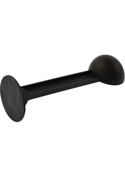 Espresso Makinesi Uyumlu Kahve Ölçü Kaşığı, Siyah Plastik, 1 Adet, 50 mm