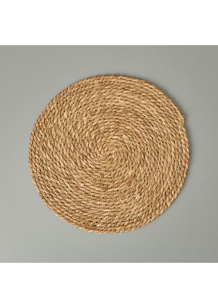 Hasır Amerikan Servis - Kahverengi - 35 cm