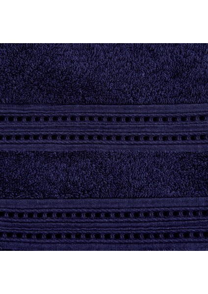 Lapa 2'li Havlu Seti - Lacivert - 30X30 cm