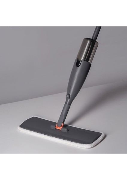 Prandelli Sprey Mop ve 4 Adet Mikrofiber Mop Bez - Antrasit - 127 cm