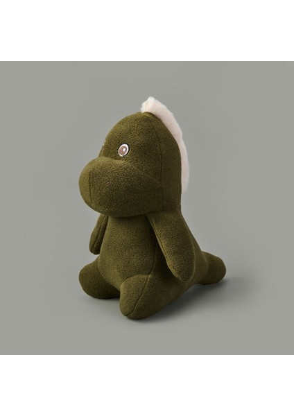 Soft Dinozor Figürlü Yastık - Yeşil - 20X25 cm