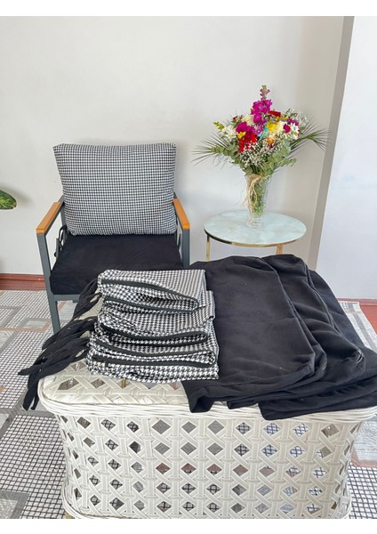 Cafe Balkon Bahçe Mobilya Minder Kılıfı Sadece 8 Adet Kılıf