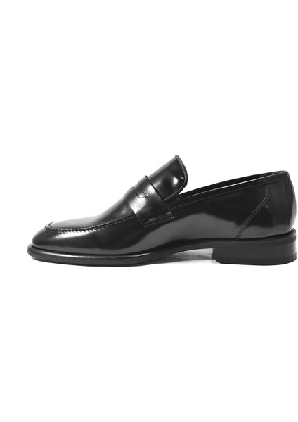 786 Hakiki Deri Rugan Siyah Mokasen Klasik Erkek Ayakkabı modelleri