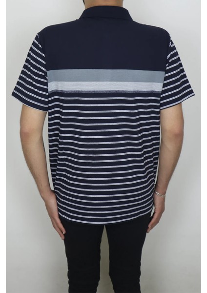 Fistan Store Erkek Desenli Klasik Kesim Rahat Kalıp Polo Yaka Tişört modelleri