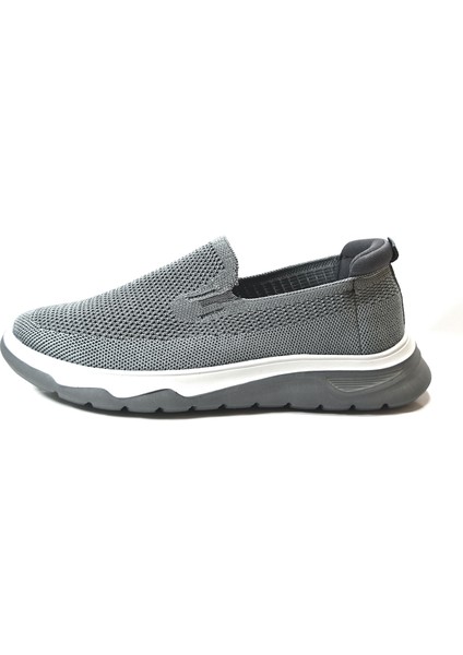 MG.4729 Siyah & Gri Anatomik Bağsız Erkek Spor Ayakkabı