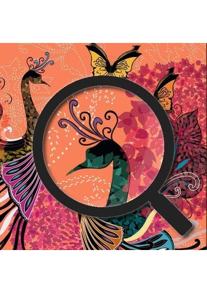 Peacocks & Butterflies 1000 Parça Puzzle