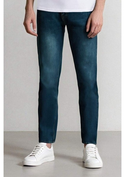 Yeni Sezon Sergio Regular Fit Normal Kalıp Normal Bel Boru Paça Jean Pantolon
