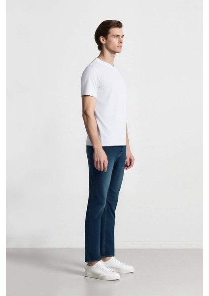 Yeni Sezon Sergio Regular Fit Normal Kalıp Normal Bel Boru Paça Jean Pantolon