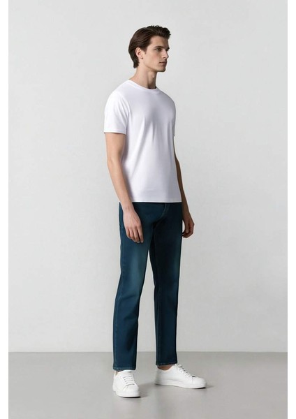 Yeni Sezon Sergio Regular Fit Normal Kalıp Normal Bel Boru Paça Jean Pantolon