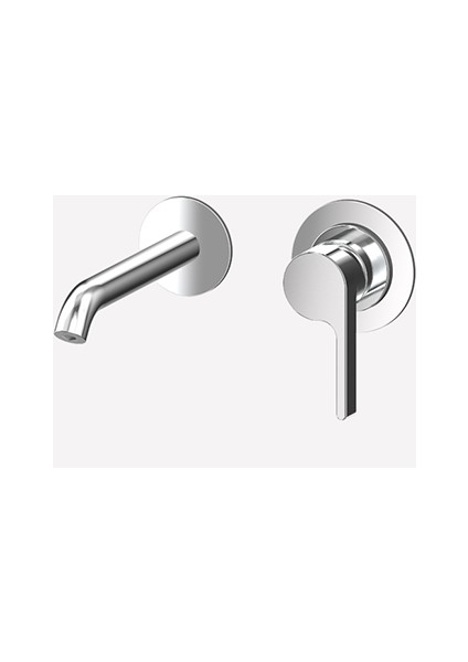 Italyan Webert- Do Re Mi Ankastre Lavabo Bataryası Krom DR830606015