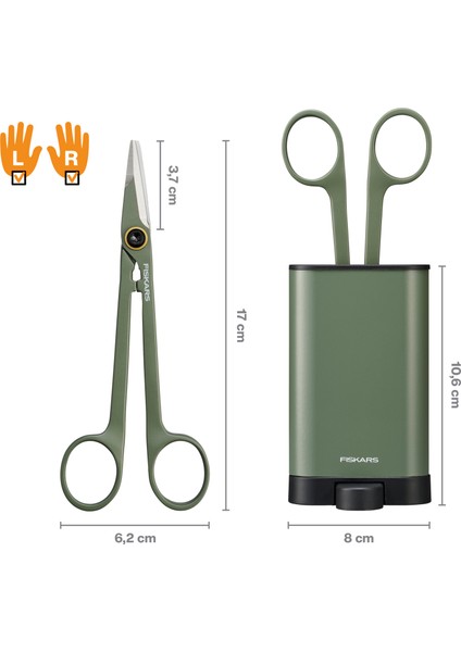 1075315 Kutulu Ince Uçlu Bitki Bakım Makası fırsatları