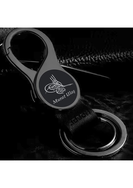 Kişiye Özel Isimli Metal Anahtarlık Kutulu Osmanlı Tuğrası Baskılı fiyatları