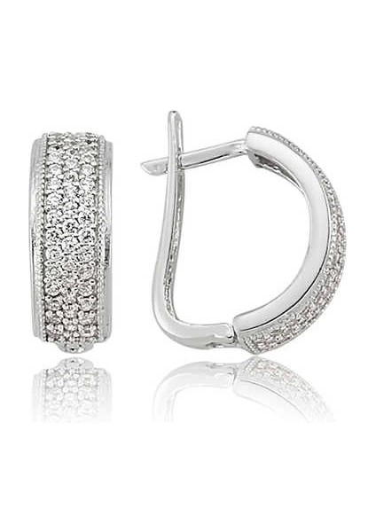 Gümüş Tamtur Küpe