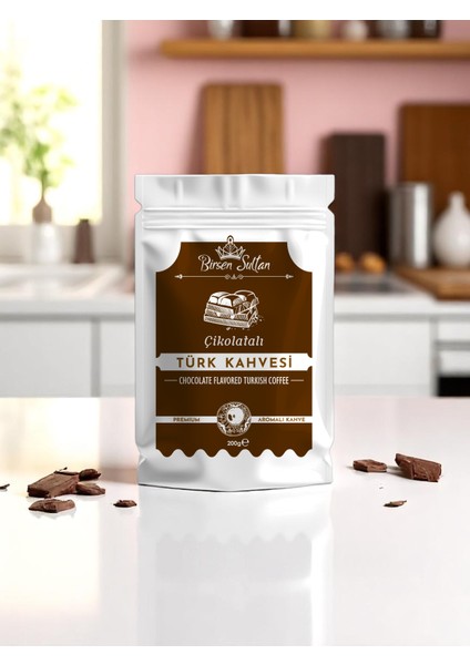 Çikolatalı Türk Kahvesi 200 gr
