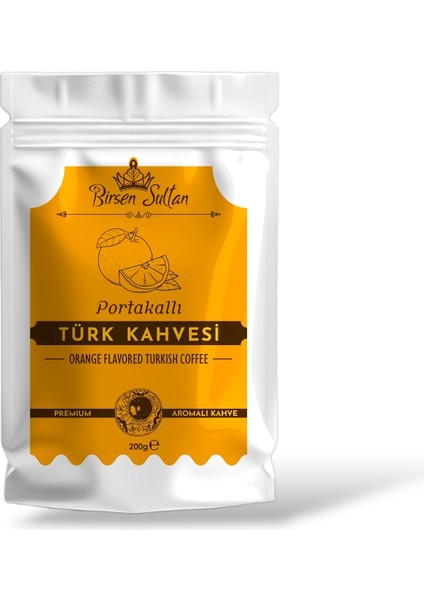 Portakallı Türk Kahvesi 200 gr