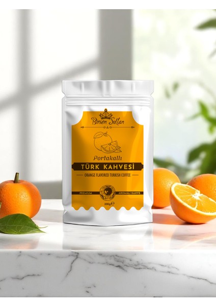 Portakallı Türk Kahvesi 200 gr