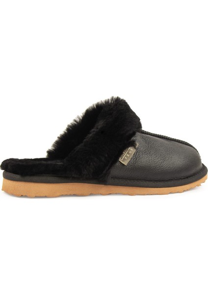 Deri Kadın Ev Terliği 191207 indirimleri